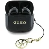 Guess Glossy Effect Printed Classic Logo & Charm TWS fülhallgató - fekete thumbnail
