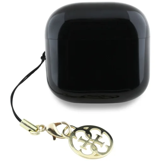 Guess Glossy Effect Printed Classic Logo & Charm TWS fülhallgató - fekete - 3