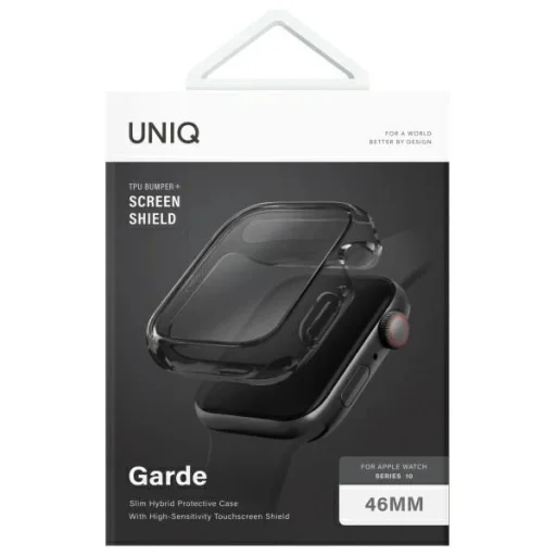 Uniq Garde tok Apple Watch 46 mm tok - füstszínű - 5