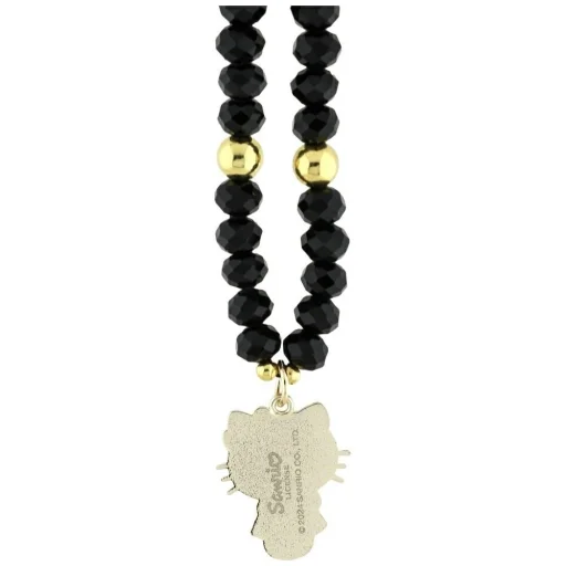 Hello Kitty Gyöngyök és Gyöngyszemek Kitty Medál Telefontartozék - Fekete - 3