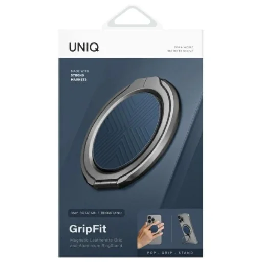 Uniq Gripfit 360 Mágneses tartó és támasz mágneses tartó kék/zafír kék - 2