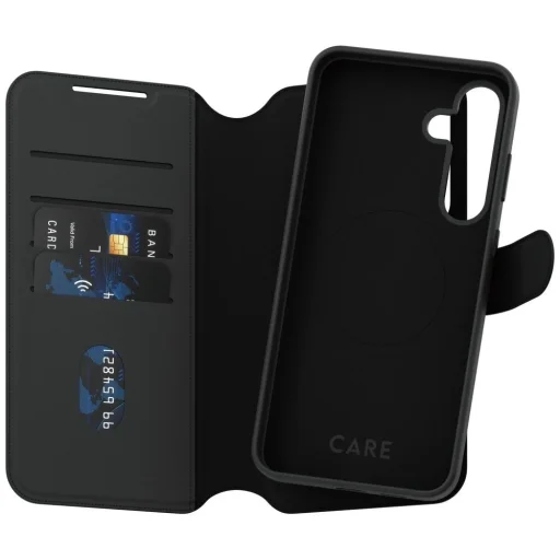 CARE by PanzerGlass Feature Tango 2in1 Wallet Tok Samsung Galaxy S25+ - Fekete tok - 4