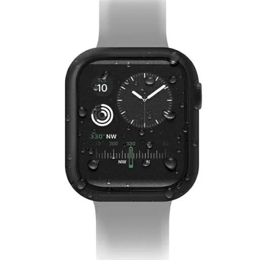 Uniq Nautic Apple Watch Series 7/8/9 45mm fekete/fekete tok - 1