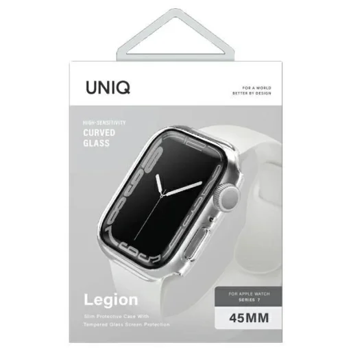 Uniq Legion tok Apple Watch Series 7/8/9 45mm Átlátszó - 2