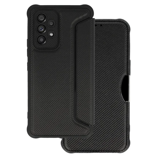 Razor Carbon fliptok Samsung Galaxy A36 5G fekete tok - 1