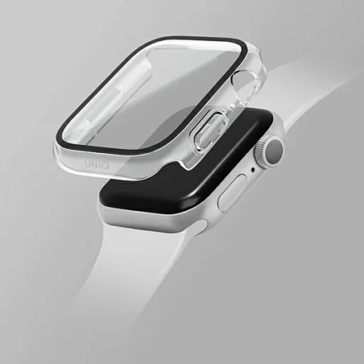 Uniq Nautic Apple Watch Series 7/8/9 45mm átlátszó/dave clear tok - 3