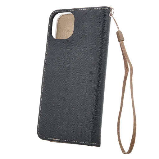 iPhone 15 Plus Fancy fliptok fekete-arany - 7