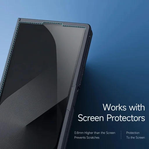 DUX DUCIS tok AIMO SAMSUNG Fold 6 SE fekete tok - 5