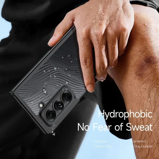 DUX DUCIS tok AIMO SAMSUNG Fold 6 SE fekete tok - 7