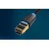 Hálózati kábel CAT8 SFTP Vention IKABQ RJ45 Ethernet 40Gbps 20m Fekete thumbnail
