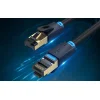Hálózati kábel CAT8 SFTP Vention IKABQ RJ45 Ethernet 40Gbps 20m Fekete thumbnail