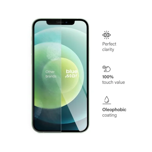 Blue Star edzett üveg - iPhone 12 mini üvegfólia - 4