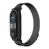 Fém szíj XIAOMI Mi Band 5 / 6 fekete,
