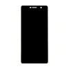 Nokia 7 Plus érintőpanel + LCD kijelző fekete (Logo nélkül)