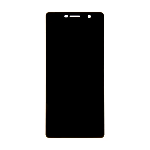 Nokia 7 Plus érintőpanel + LCD kijelző fekete (Logo nélkül) - 1