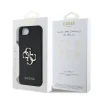  iPhone 16e Fekete Guess PU Grained 4G Metal Logo tok thumbnail
