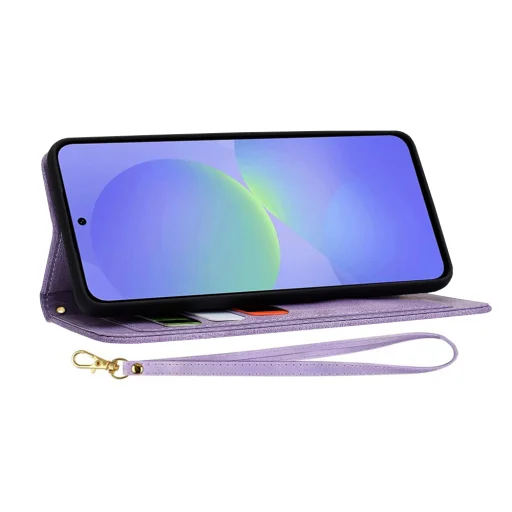 Techsuit - FlipCraft - Samsung Galaxy A36 5G - Titokzatos Lila tok - 2