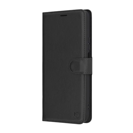 Techsuit - Bőr Tok - Honor 200 Smart / X7c - Fekete tok - 4