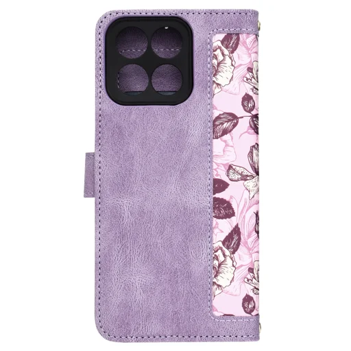 Techsuit - FlipCraft - Honor 200 Smart / X7c - Titokzatos Lila tok - 4