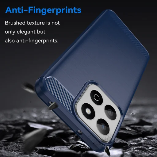  Honor 200 Smart / X7c Kék Techsuit Szénszilikon tok - 2