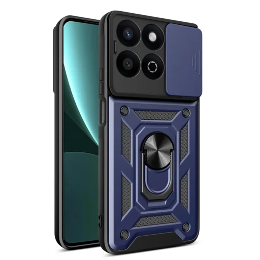 Techsuit - CamShield sorozat - Honor 200 Smart / X7c - Kék tok - 1