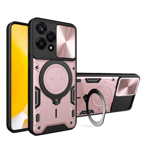 Techsuit - CamGuard Pro - Honor 200 Lite - Rózsaarany tok - 1