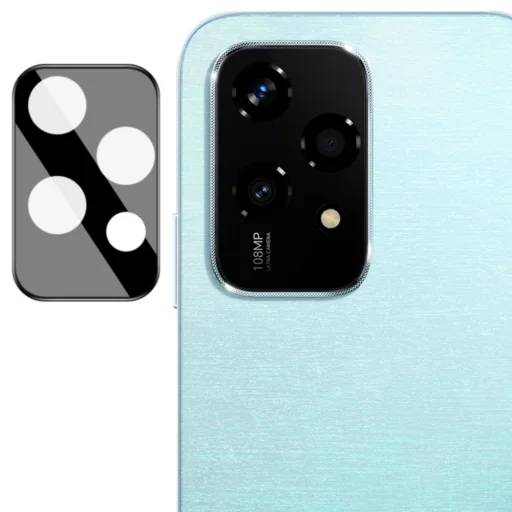 Techsuit - Teljes Kameraüveg - Honor 200 Lite - Fekete - 1