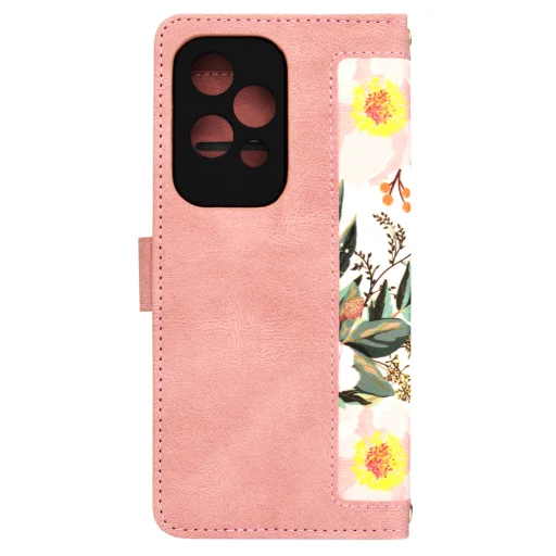 Techsuit - FlipCraft - Honor 200 Lite - Bájos Rózsaszín tok - 3