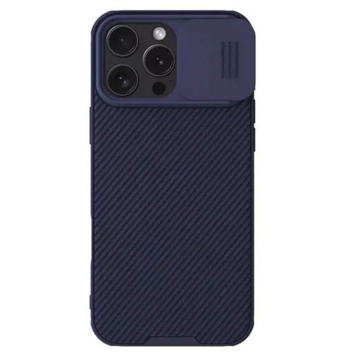  Nillkin - CamShield Pro Mágneses - iPhone 16 Pro Max - Sötét Lila tok - 4