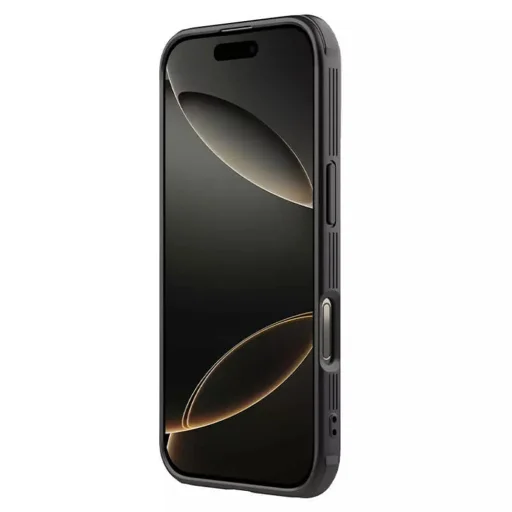  Nillkin - CamShield Prop Mágneses - iPhone 16 Pro - Átlátszó fekete tok - 4
