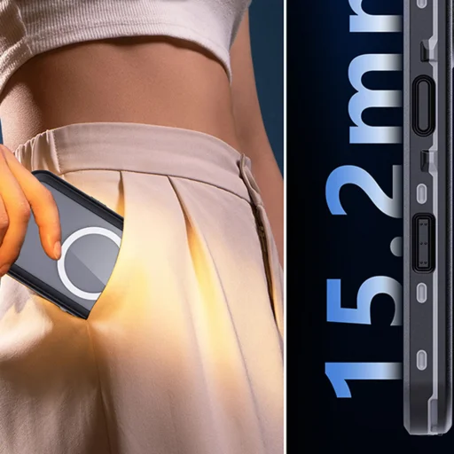 ShellBox - Vízálló IP68 tok - iPhone 16 Pro - Fekete - 3