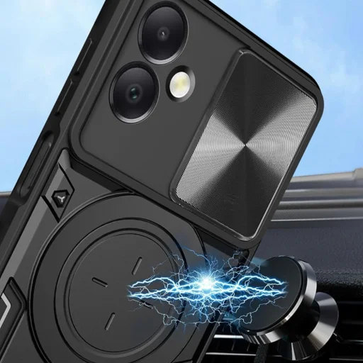 Techsuit - CamGuard Pro - Honor 200 Smart / X7c - Fekete tok - 5