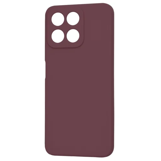 Techsuit - SoftFlex - Honor 200 Smart / X7c - Plum Piros tok - 4