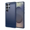 Techsuit - Karbonszilikon - Samsung Galaxy S25 Ultra - Kék tok thumbnail