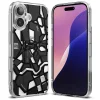  Ringke - Fusion Design - iPhone 16 Plus - Szöul térkép fekete tok thumbnail