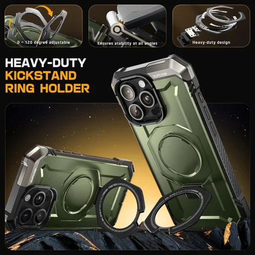  iPhone 16 Pro Guldan Supcase Unicorn Beetle Defender tok - 3
