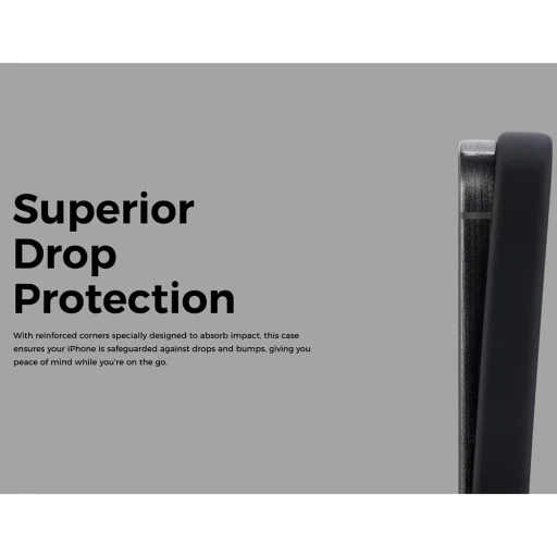  Edizard - Pro MagSafe Tok - iPhone 15 Plus - Fekete tok - 5