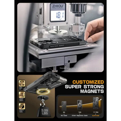  Samsung Galaxy S25 Ultra Supcase Unicorn Beetle Defender Guldan tok - 6