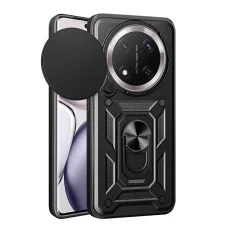  Honor Magic7 Lite / X9c Fekete Techsuit CamShield sorozat tok