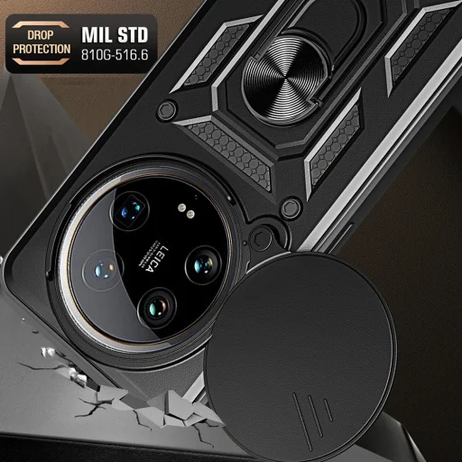  Honor Magic7 Lite / X9c Zöld Techsuit - CamShield sorozat tok - 4