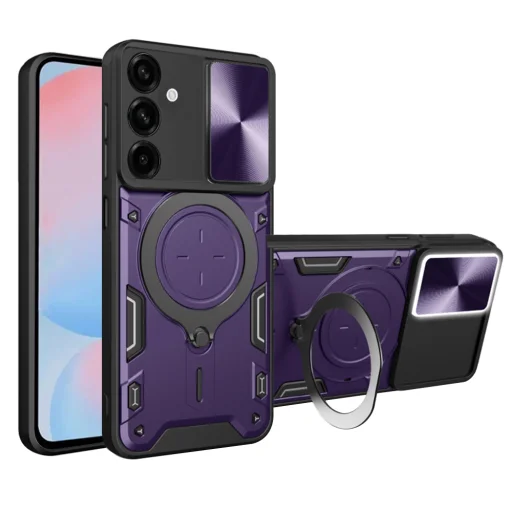 Techsuit - CamGuard Pro - Samsung Galaxy A56 5G - Lila tok - 1