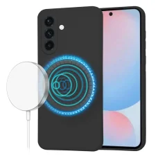 Techsuit - SoftFlex MagSafe - Samsung Galaxy A56 5G - Fekete tok
