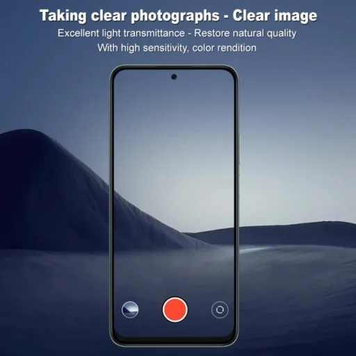 Techsuit - Teljes Kameraüveg - Honor 200 Smart / X7c - Fekete - 4
