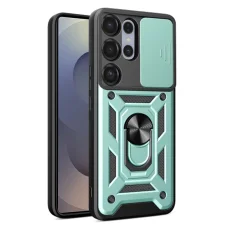 Techsuit - CamShield sorozat - Samsung Galaxy S25 Ultra - Zöld tok