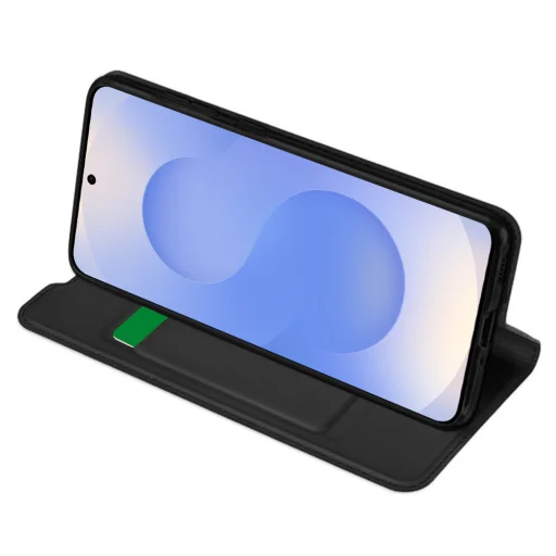 Techsuit - Magskin Könyv - Samsung Galaxy S25 - Fekete tok - 2