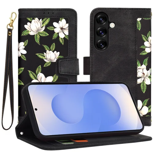 Techsuit - FlipCraft - Samsung Galaxy S25 - A Hajnal Virágai tok - 1