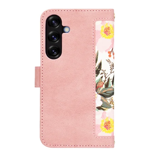 Techsuit - FlipCraft - Samsung Galaxy S25 - Szerelmes Rózsaszín tok - 3