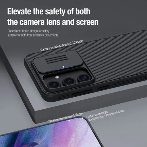  Nillkin - CamShield Pro - Samsung Galaxy S24 FE - Zöld tok - 7