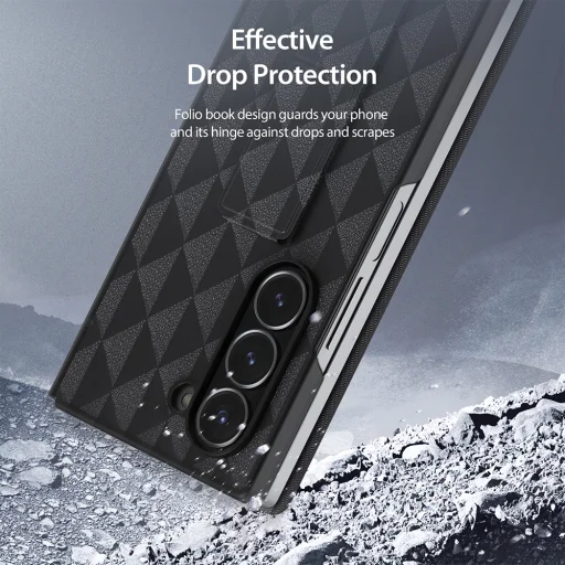  Dux Ducis - Fitt - Samsung Galaxy Z Fold6 - Fekete tok - 5