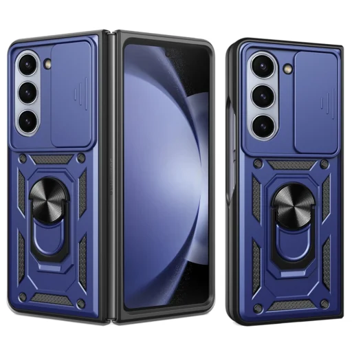 Techsuit - CamShield sorozat - Samsung Galaxy Z Fold6 - Kék tok - 1